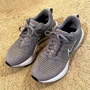 Nike React Infinity Flyknit running shoes